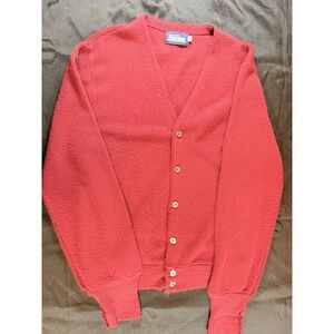 Vintage 80's MERVYN'S SPORTSMAN knit cardigan, men's size M